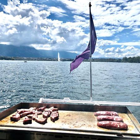 Homeboat-Bateau Hotel Geneve Exteriör bild