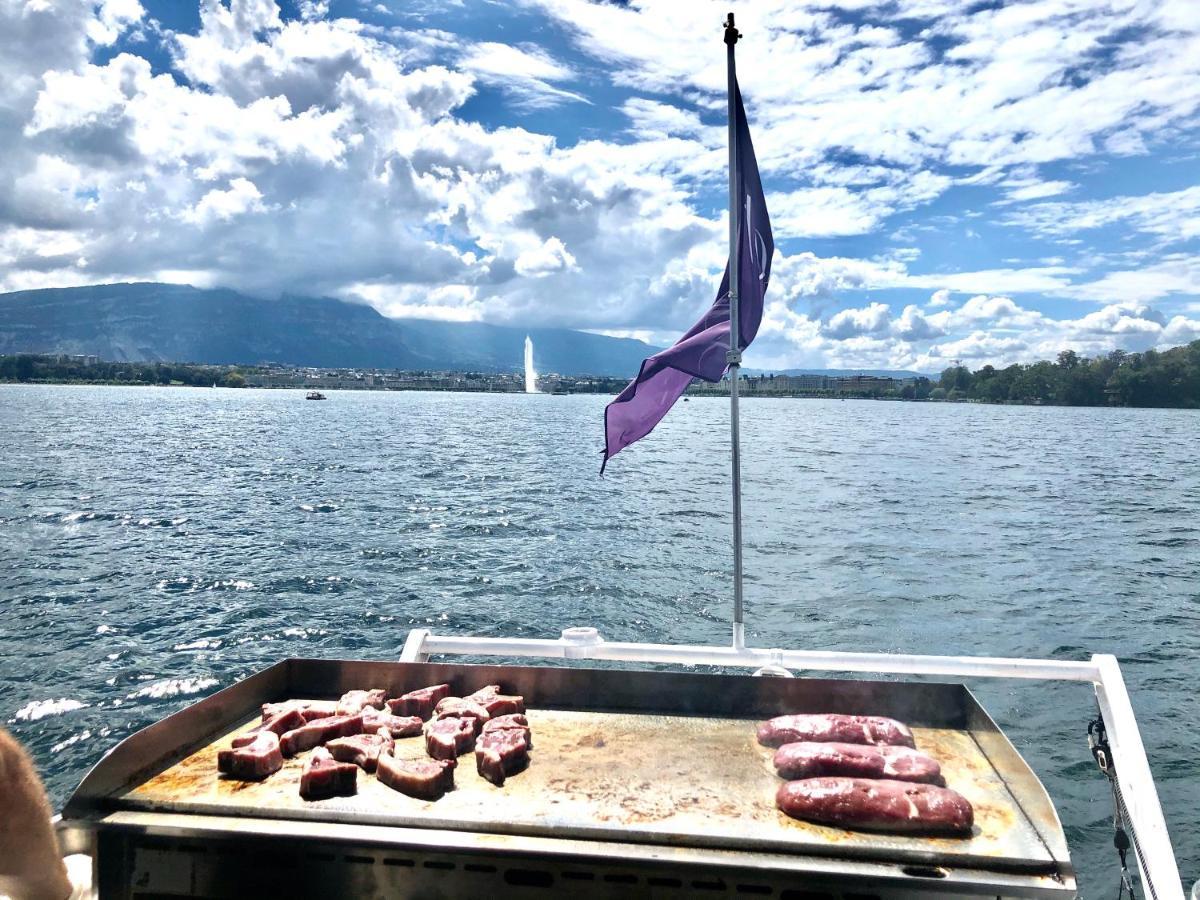 Homeboat-Bateau Hotel Geneve Exteriör bild