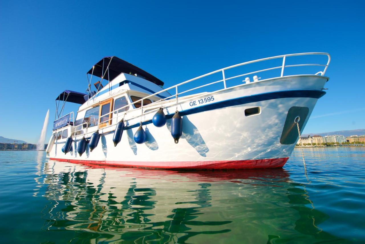 Homeboat-Bateau Hotel Geneve Exteriör bild