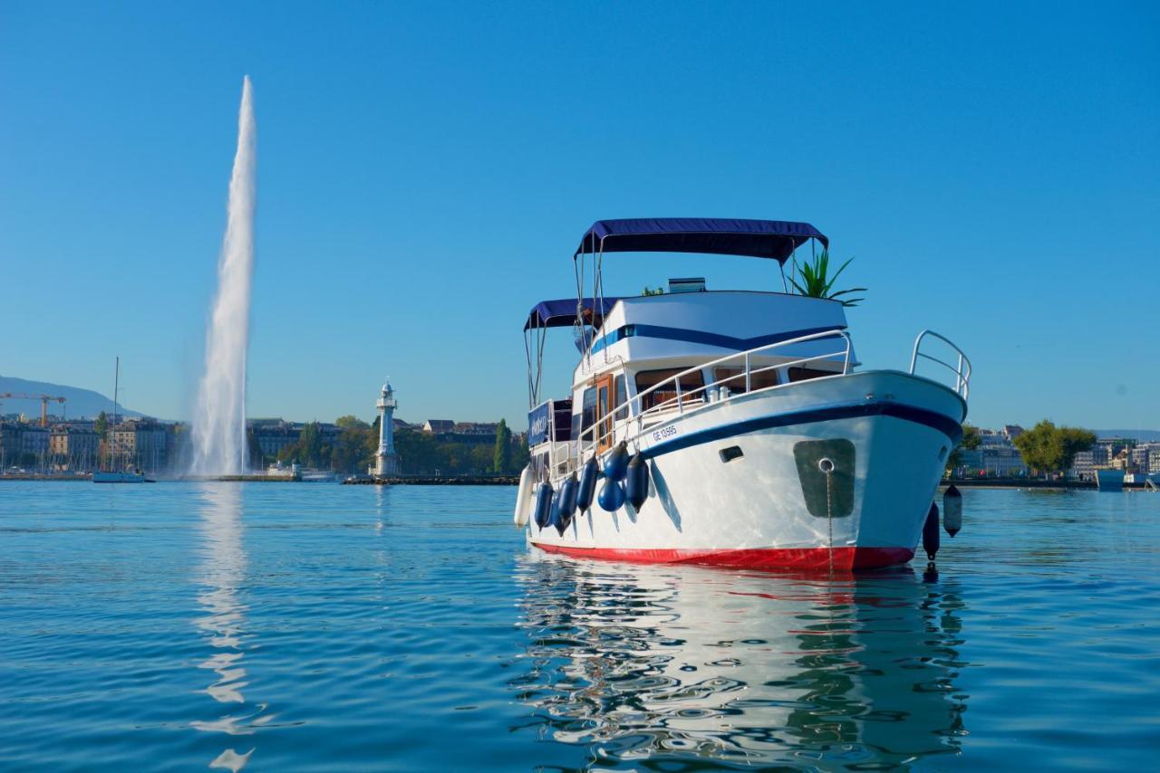 Homeboat-Bateau Hotel Geneve Exteriör bild